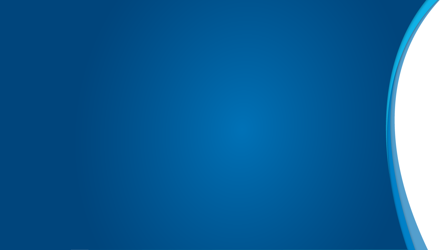 Abstract blue background with a smooth gradient and a curved edge, suitable for website banners or graphic design projects.