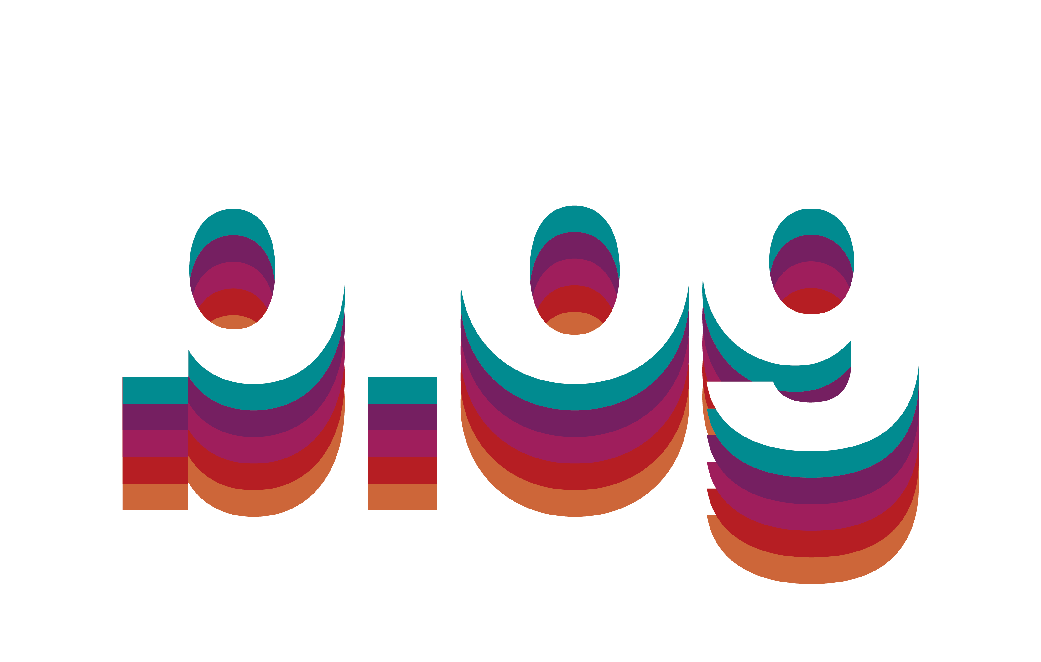 Colorful and modern blog logo with layered text effect, featuring the word "blog" in bold, vibrant colors.
