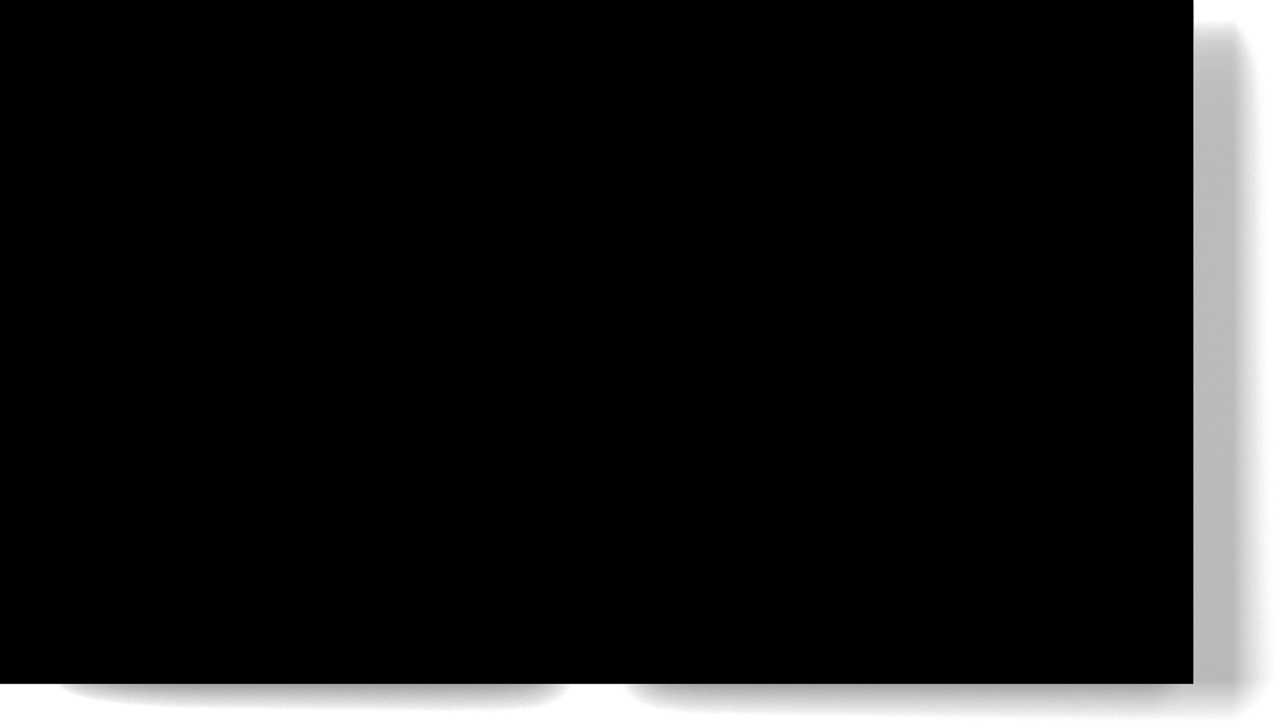Black silhouette of a cat sitting gracefully with its tail curled around its body, showcasing a minimalist design suitable for pet-related content.
