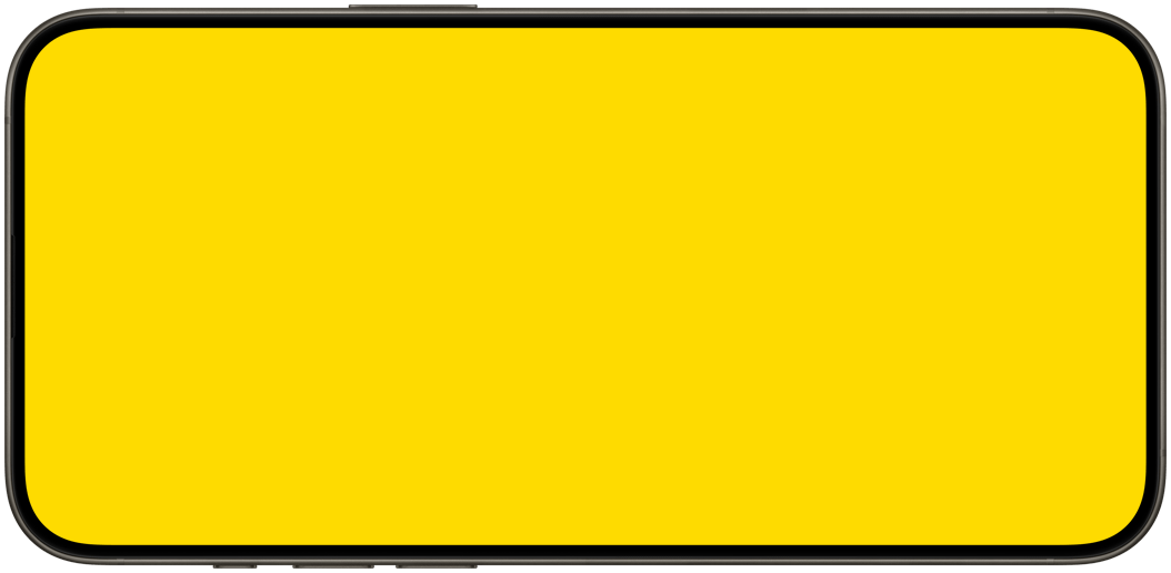 Bright yellow rectangular shape on a black background, suitable for graphic design or digital art projects.
